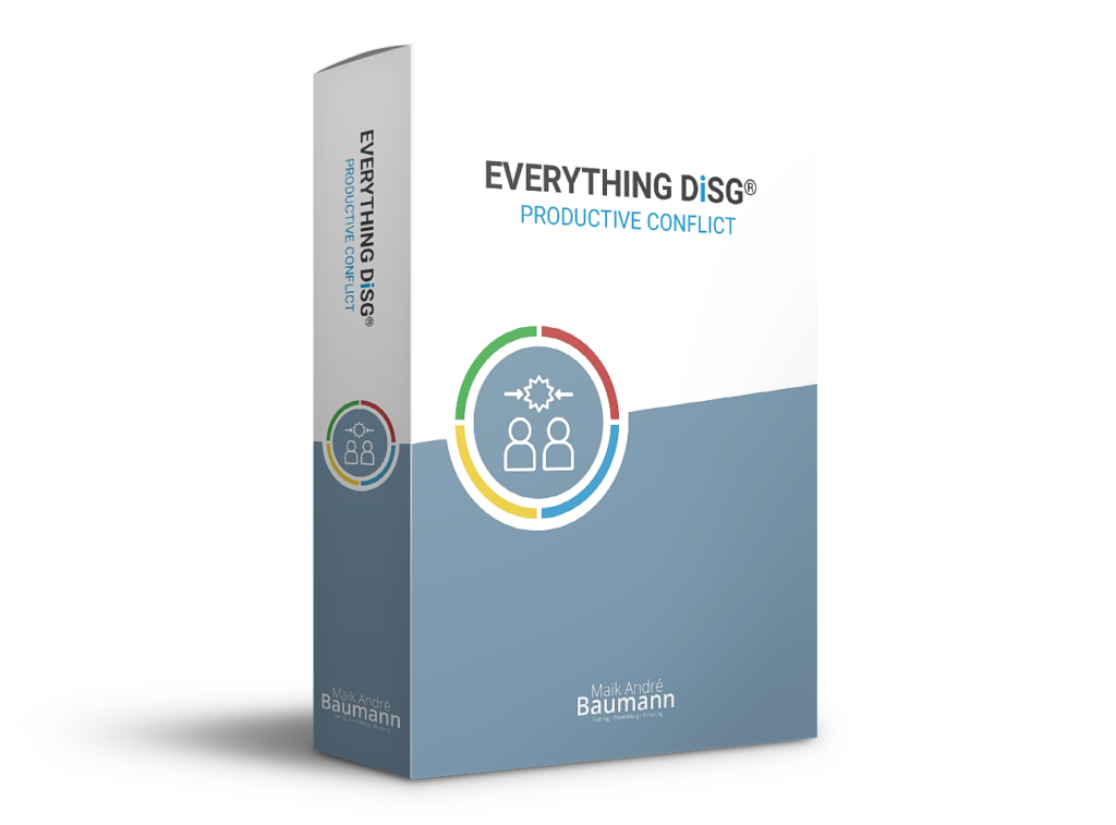 DiSG® Programme für Teams (Productive Conflict), Führungspersonen (Work of Leaders) und Sie selbst